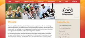 Identity, Print, and Website Design for Athletic Mentors by The Imagination Factory